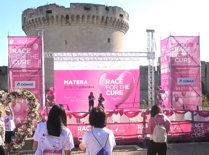 News Basilicata - Race for the Cure a Matera