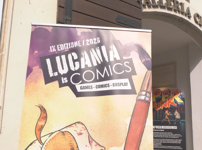 News Basilicata - Potenza: Lucania is Comics 2026